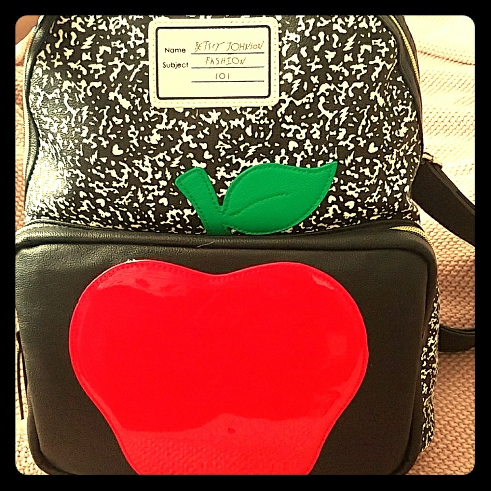 Betsey Johnson back-to-school back pack